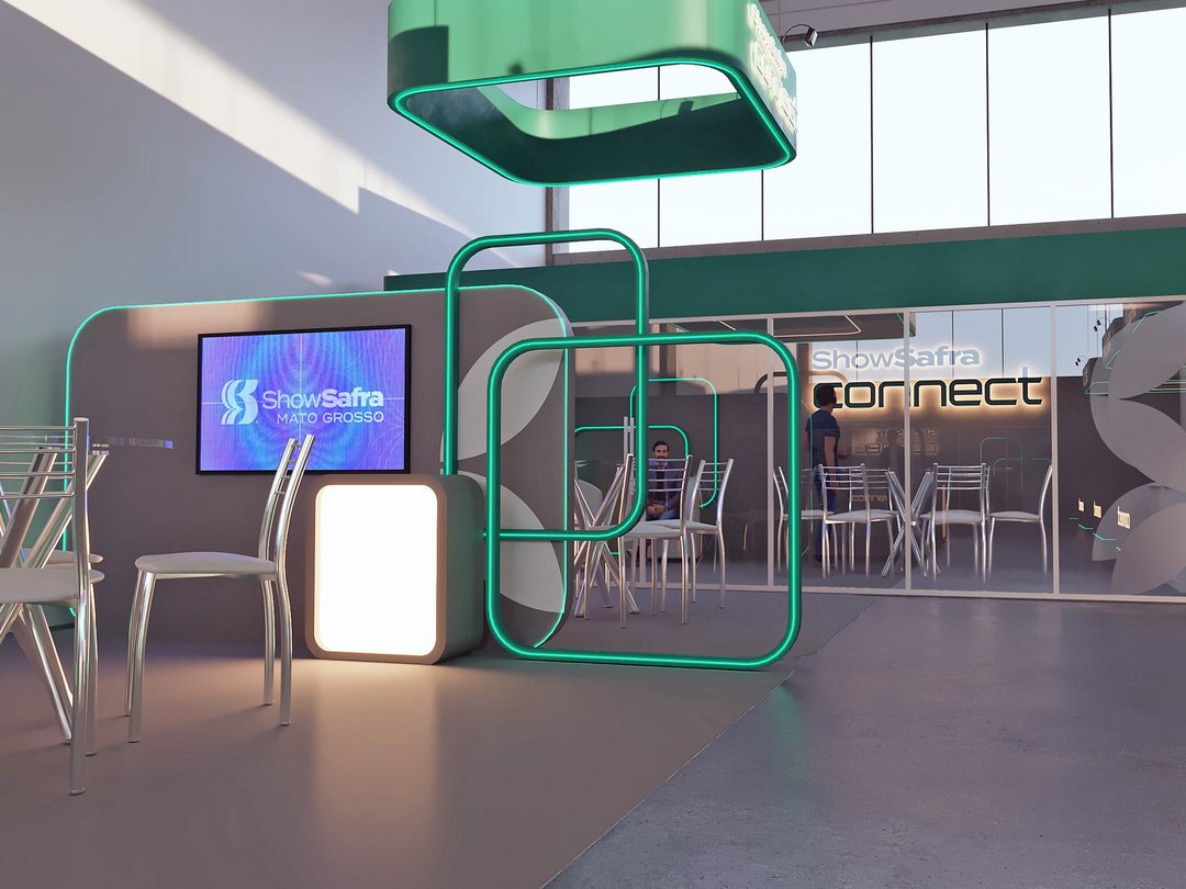 Estande do Show Safra Connect 2027