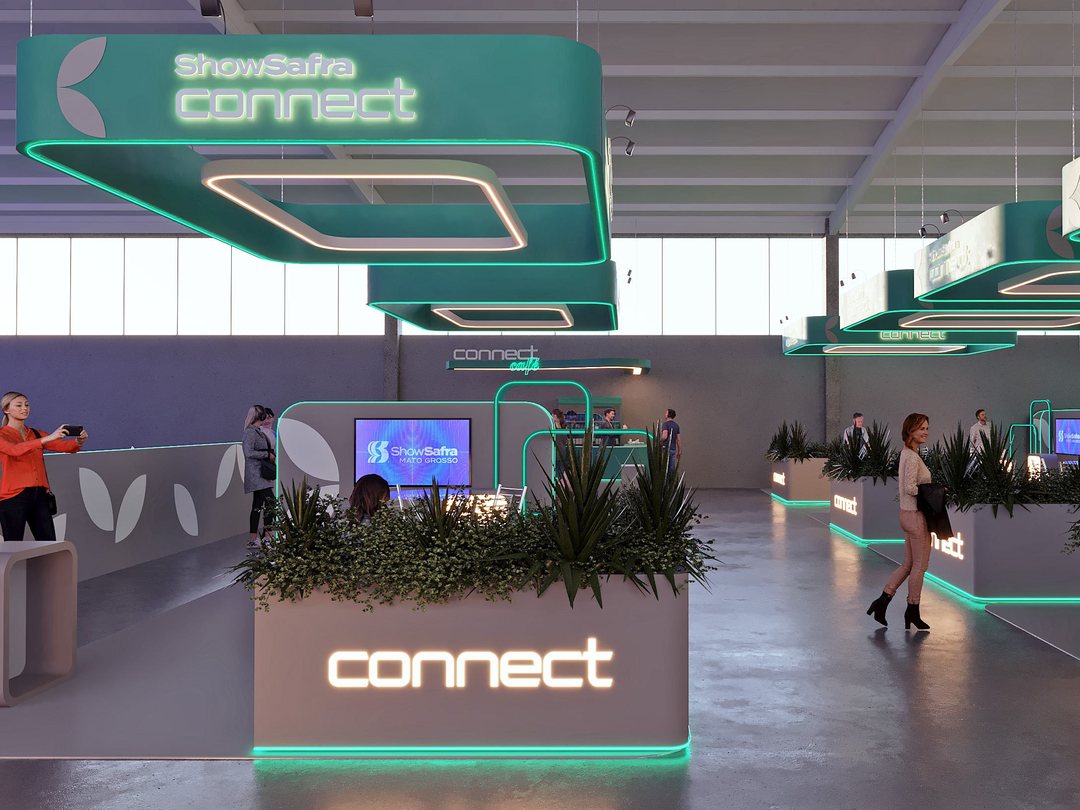Estande do Show Safra Connect 2027